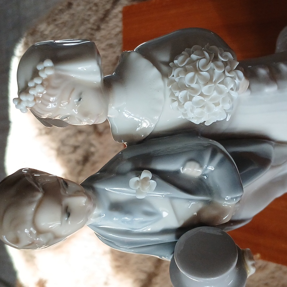 Lladro 1977 Wedding Couple Retired Spain